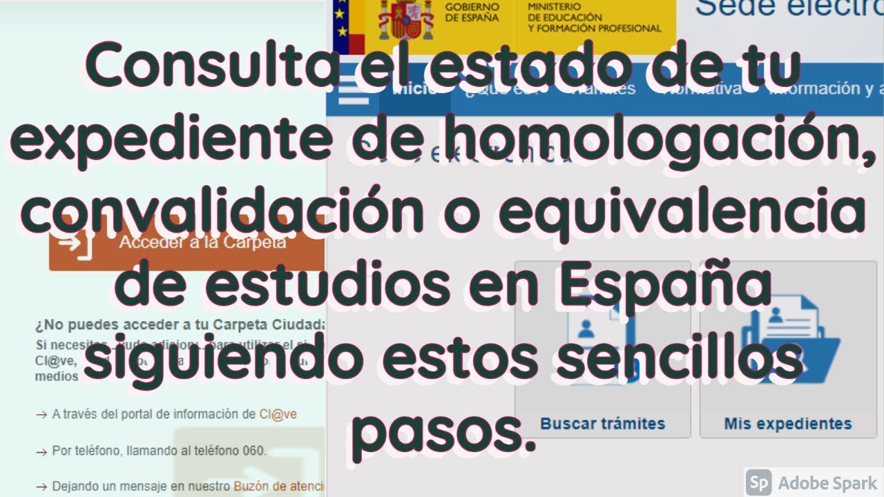 Consultar expediente de homologación de título universitario en España: cómo hacerlo paso a paso
