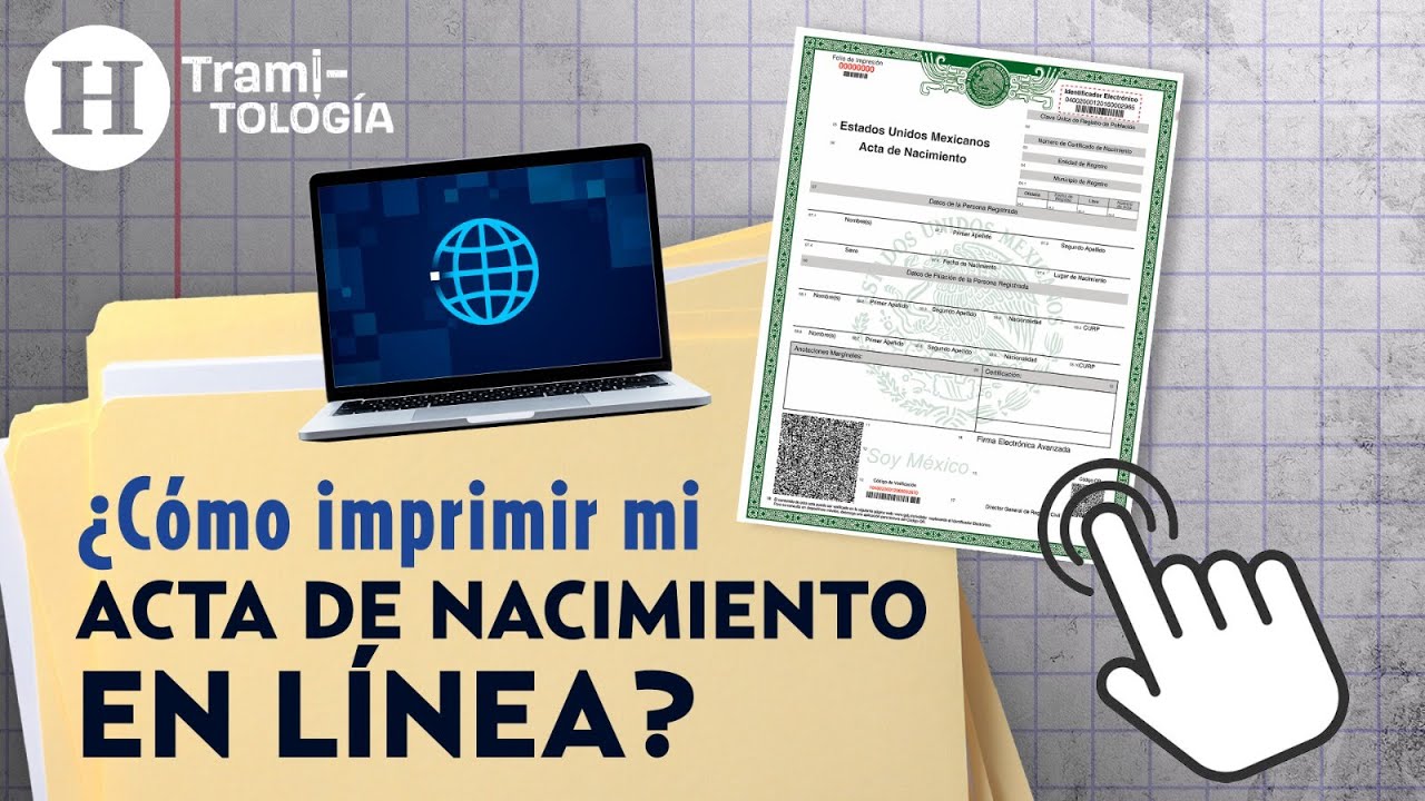Actas de nacimiento online en España: cómo pedirlas paso a paso