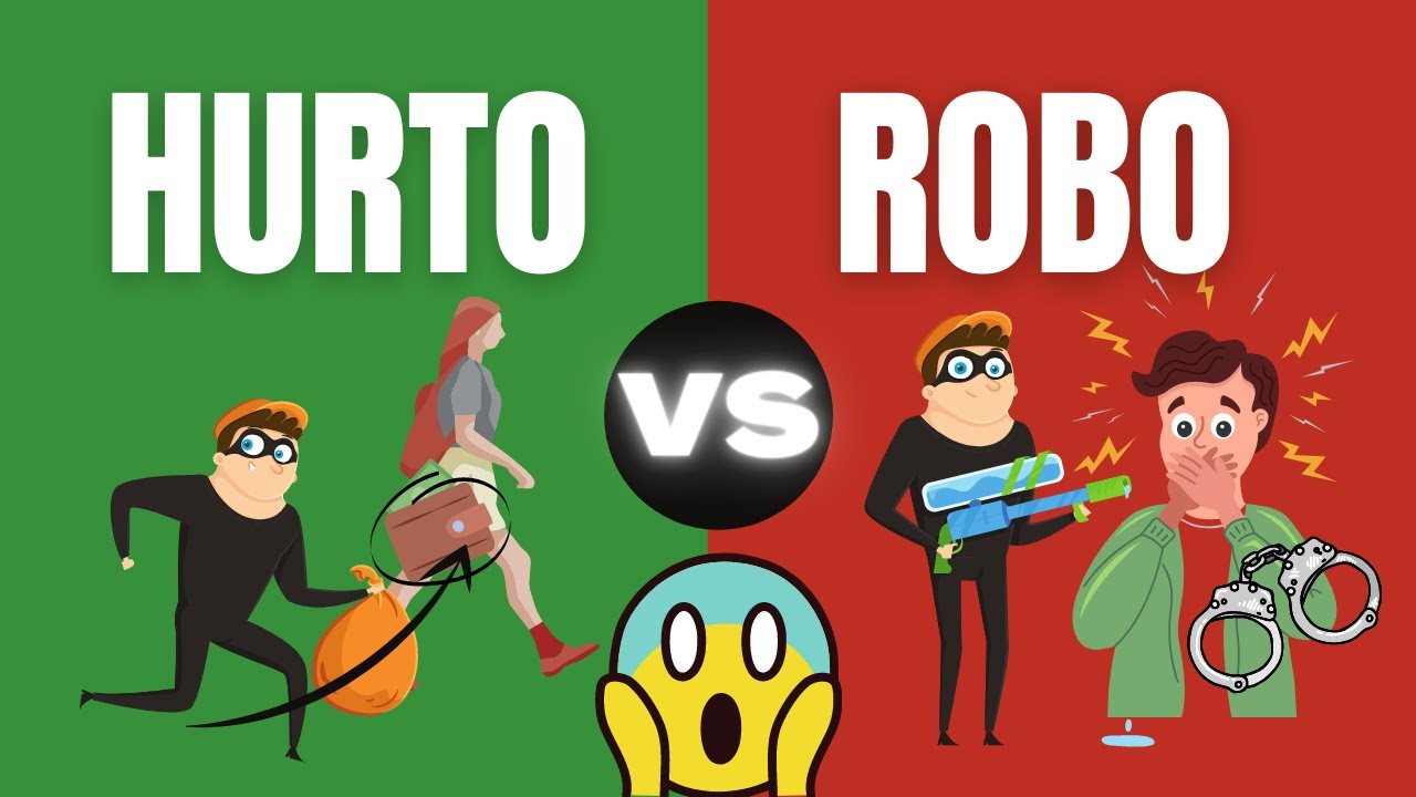 Hurto y robo: diferencias en España, penas y ejemplos claros