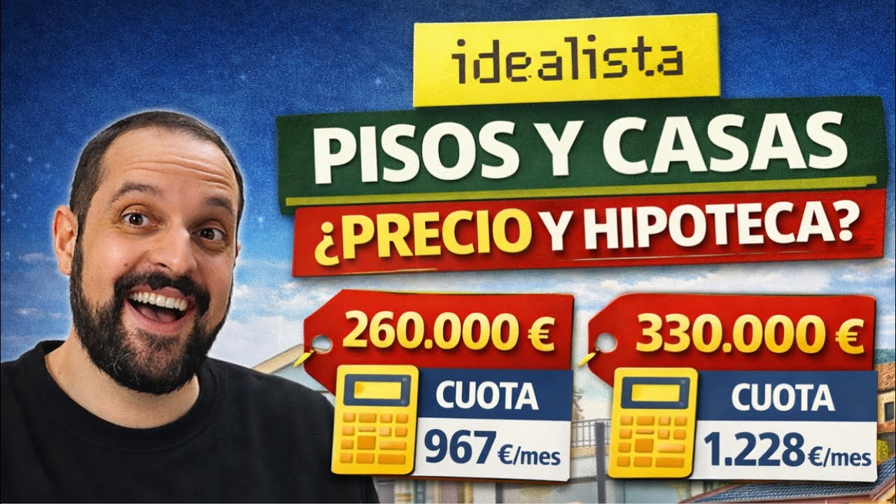 Comparador de hipotecas Idealista en España: cómo usarlo para encontrar la mejor oferta