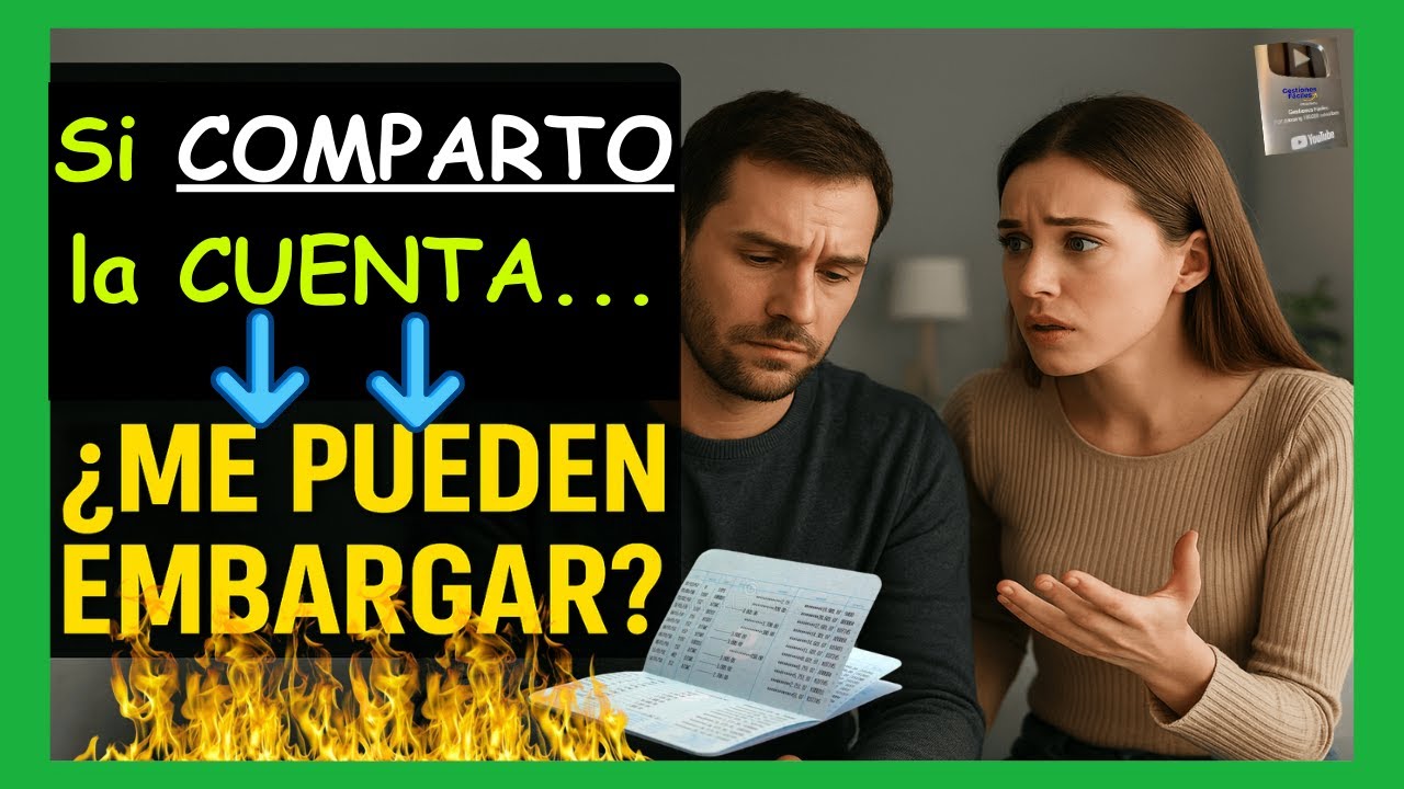 ¿Pueden embargar una cuenta conjunta en España? Qué pasa con el dinero de cada titular
