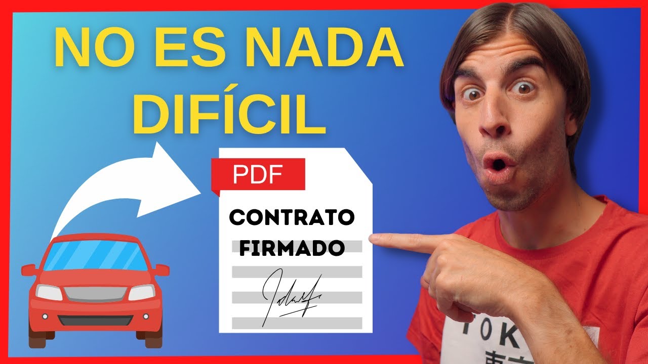 Contrato de compraventa de coche en España: modelo Word y claves para rellenarlo