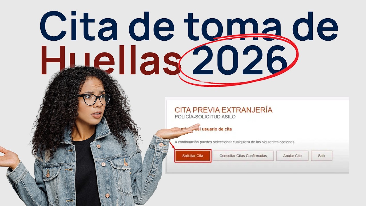 Pedir cita para tomar huella en España: cómo solicitarla paso a paso