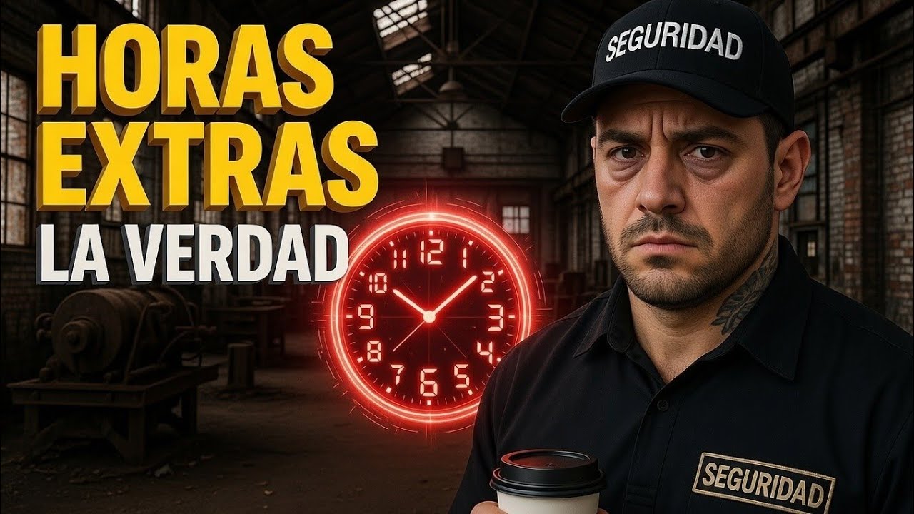 Horas extras de un vigilante de seguridad en España: límite legal, pluses y cómo reclamarlas