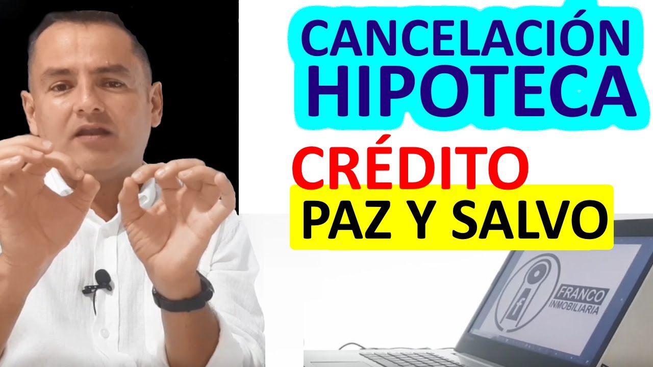Cómo cancelar la hipoteca en el momento de la venta en España