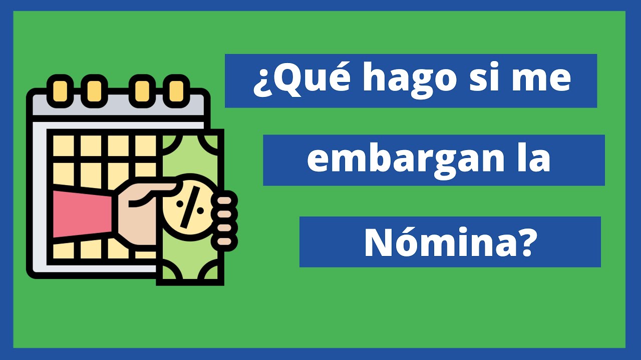 Si tienes la nómina embargada, ¿te pueden embargar algo más en España?
