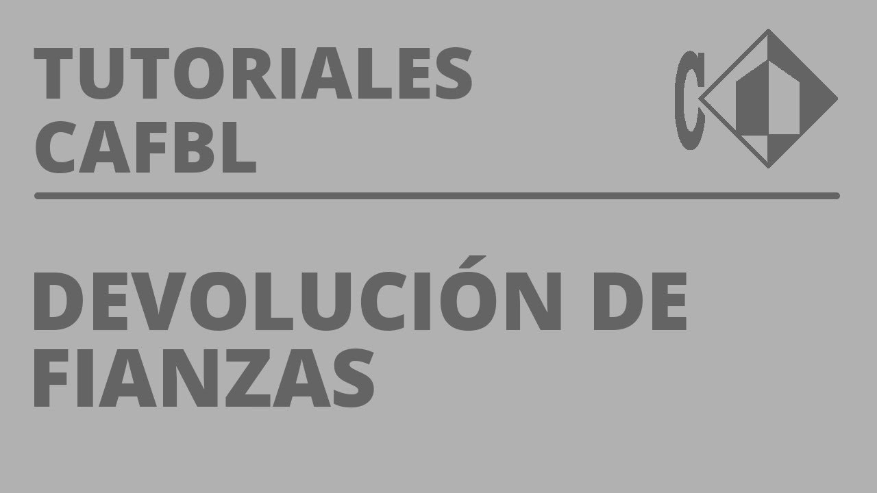 IGVS fianzas devolución en España: cómo solicitarla, plazos y requisitos
