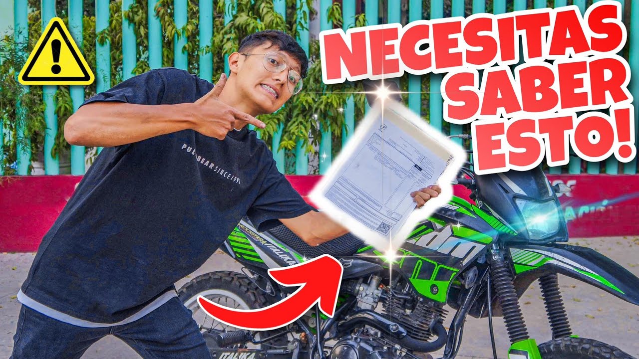 Documento de compraventa de moto en España: qué debe incluir y cómo hacerlo bien