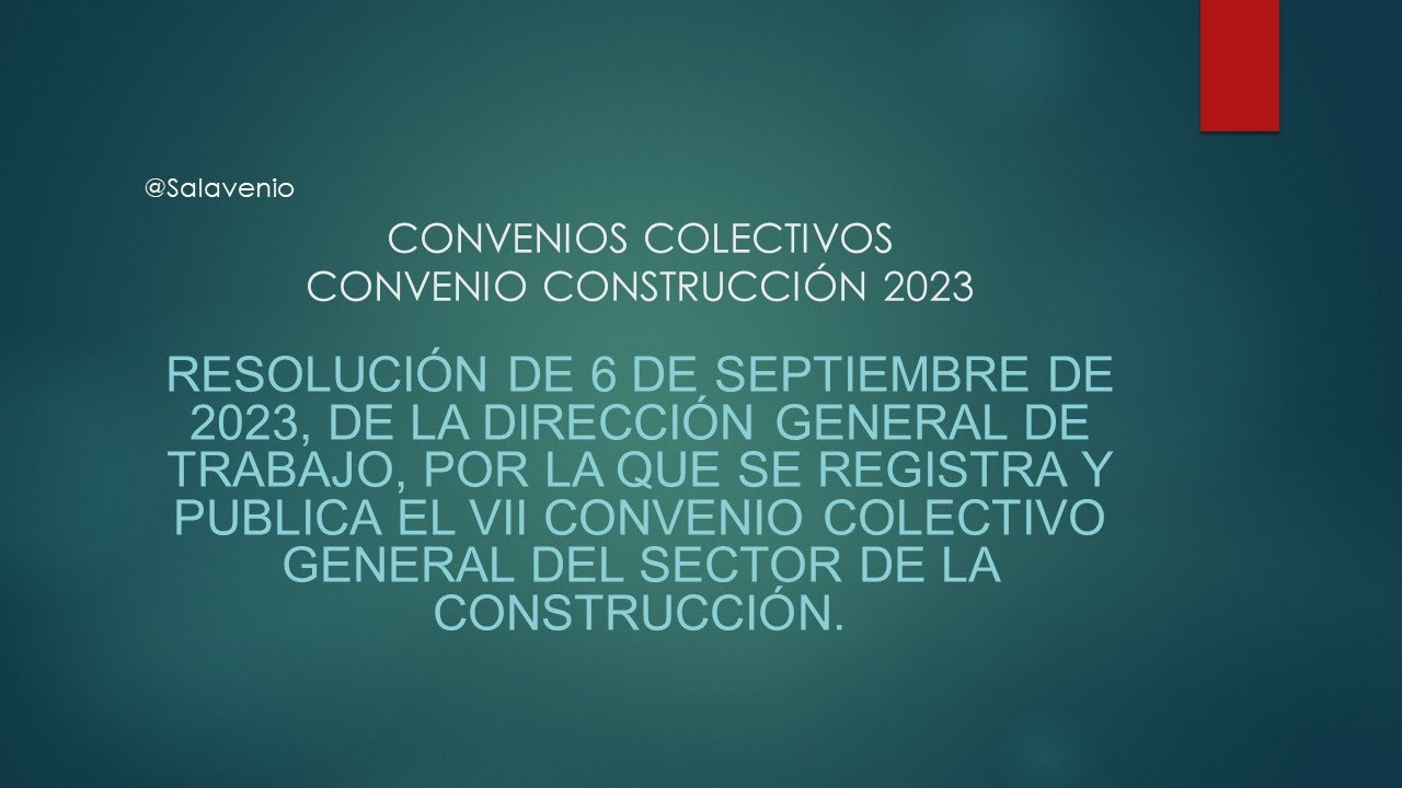 Convenio de la construcción en España: salarios, jornada y categorías