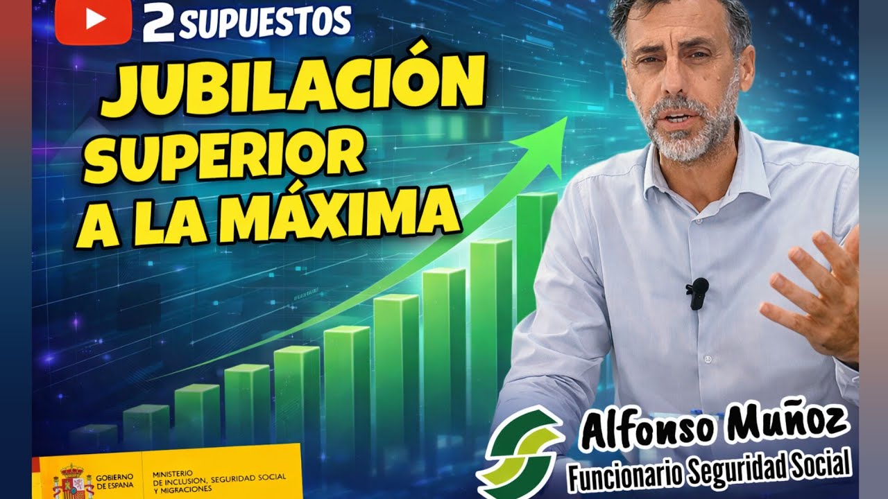 Pensión máxima de jubilación en España: cuánto es y cómo se calcula