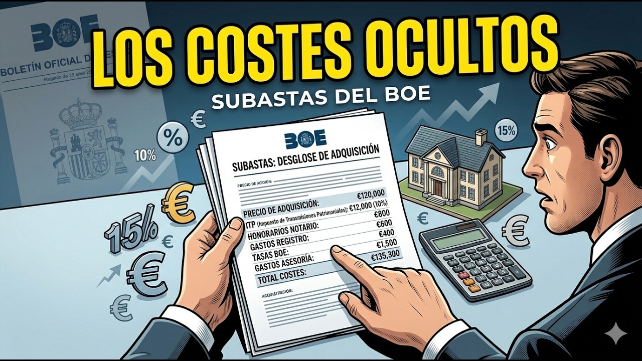 Próximas subastas BOE en España: cómo verlas, cuándo salen y cómo pujar