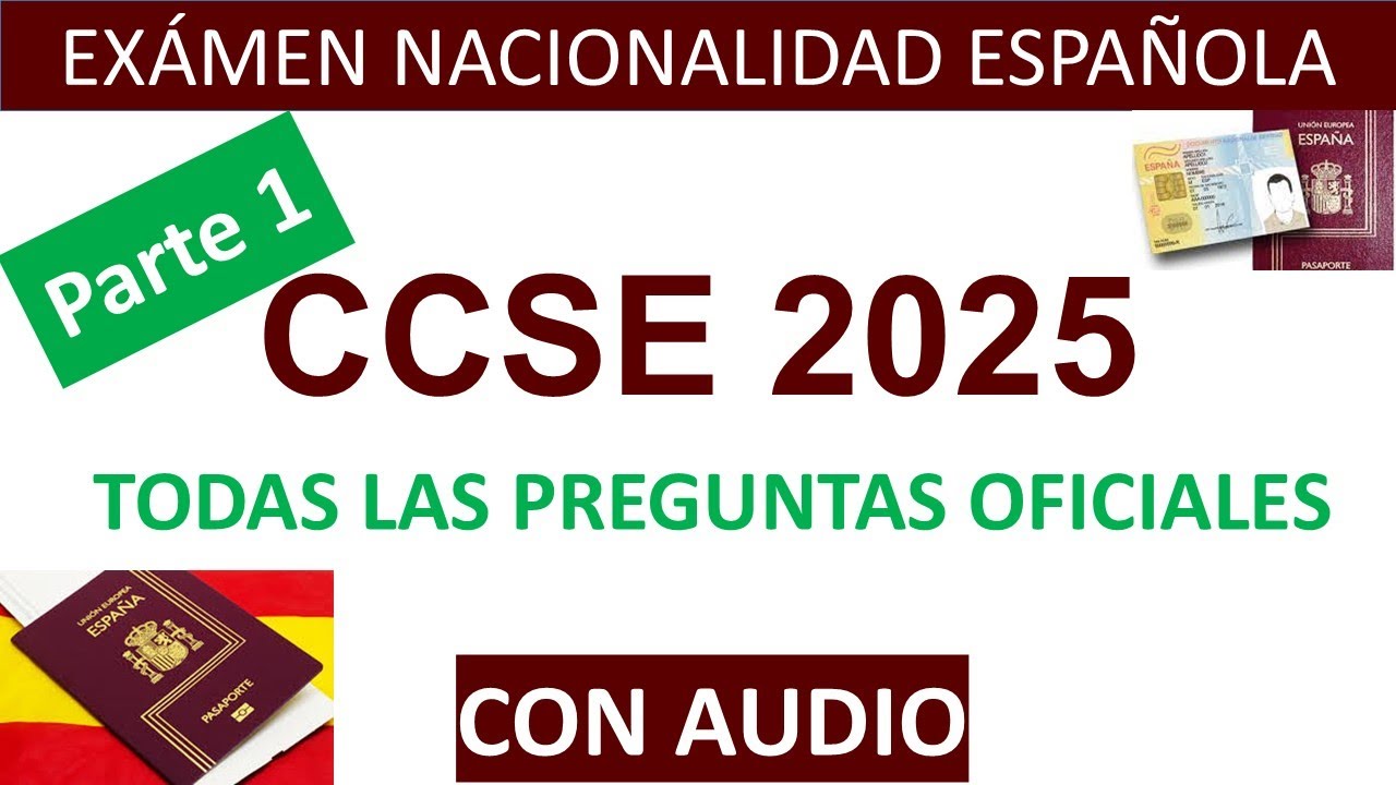 Test de nacionalidad española en España: preguntas, respuestas y cómo prepararlo
