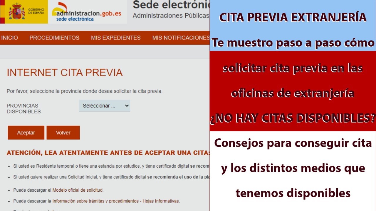 Extranjería en Altea: cómo pedir cita previa paso a paso