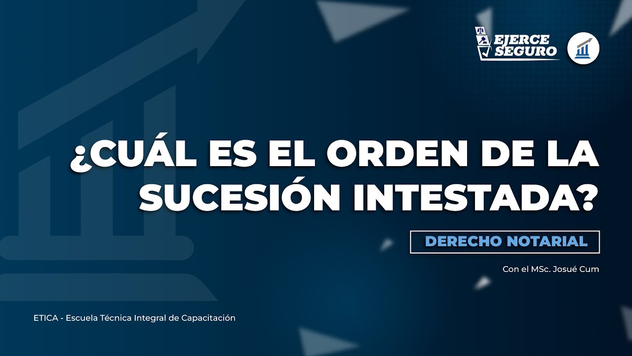 Orden de sucesión intestada en España: quién hereda y en qué orden