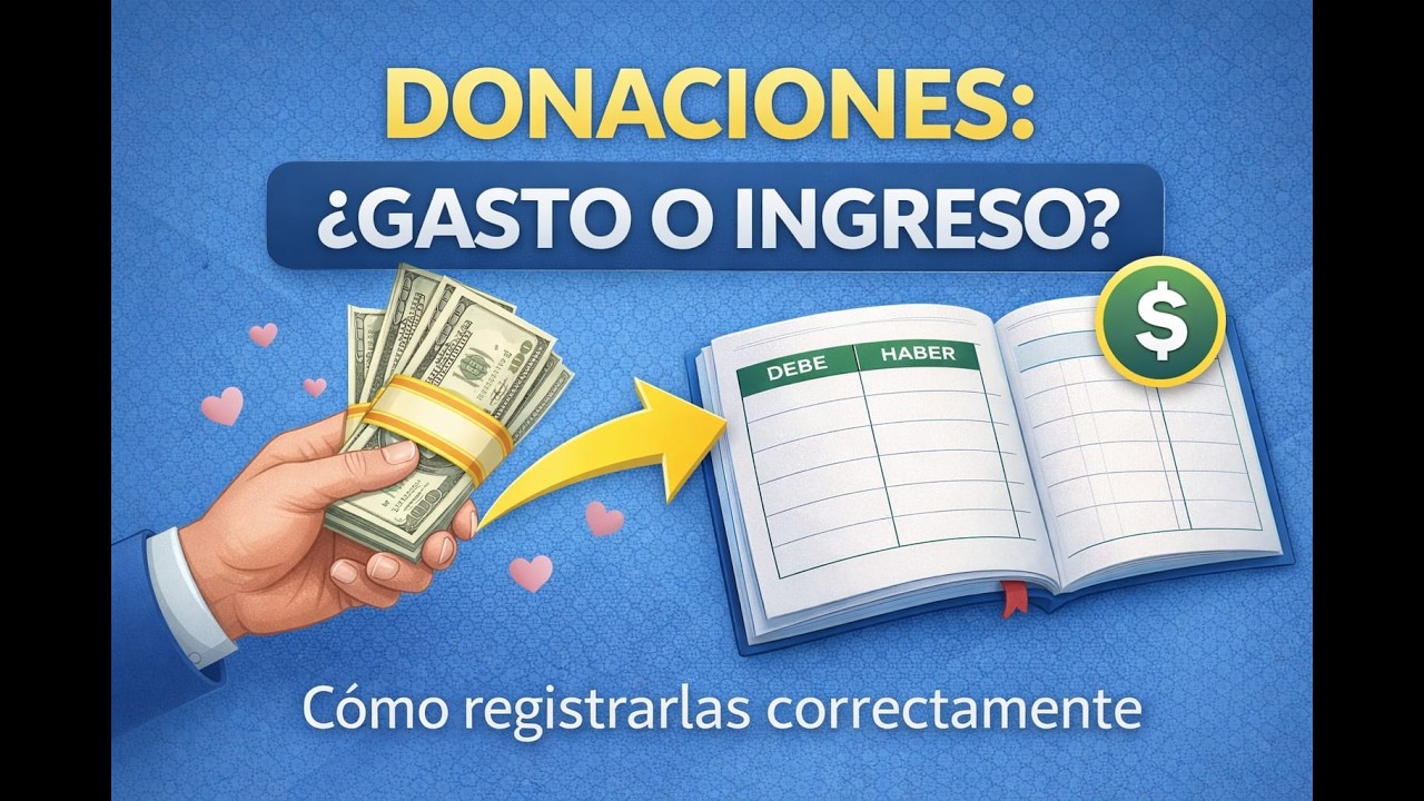 Donaciones en contabilidad en España: cómo registrarlas, cuentas contables y ejemplos