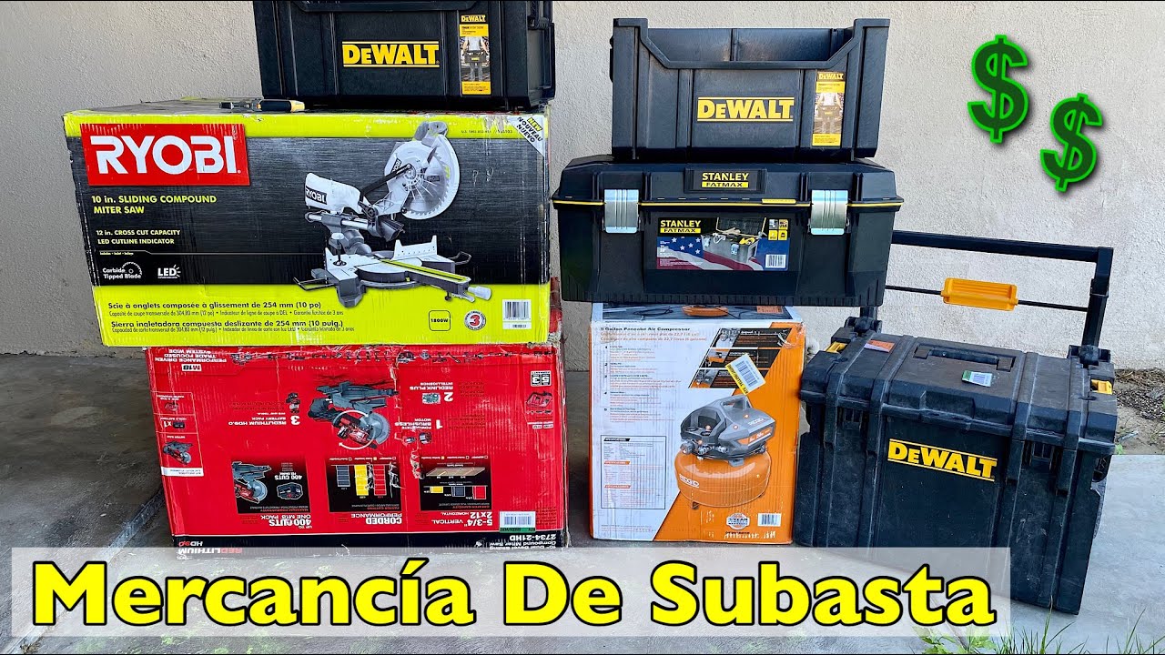 Subasta de herramientas en España: cómo participar, qué se vende y dónde encontrar buenas ofertas