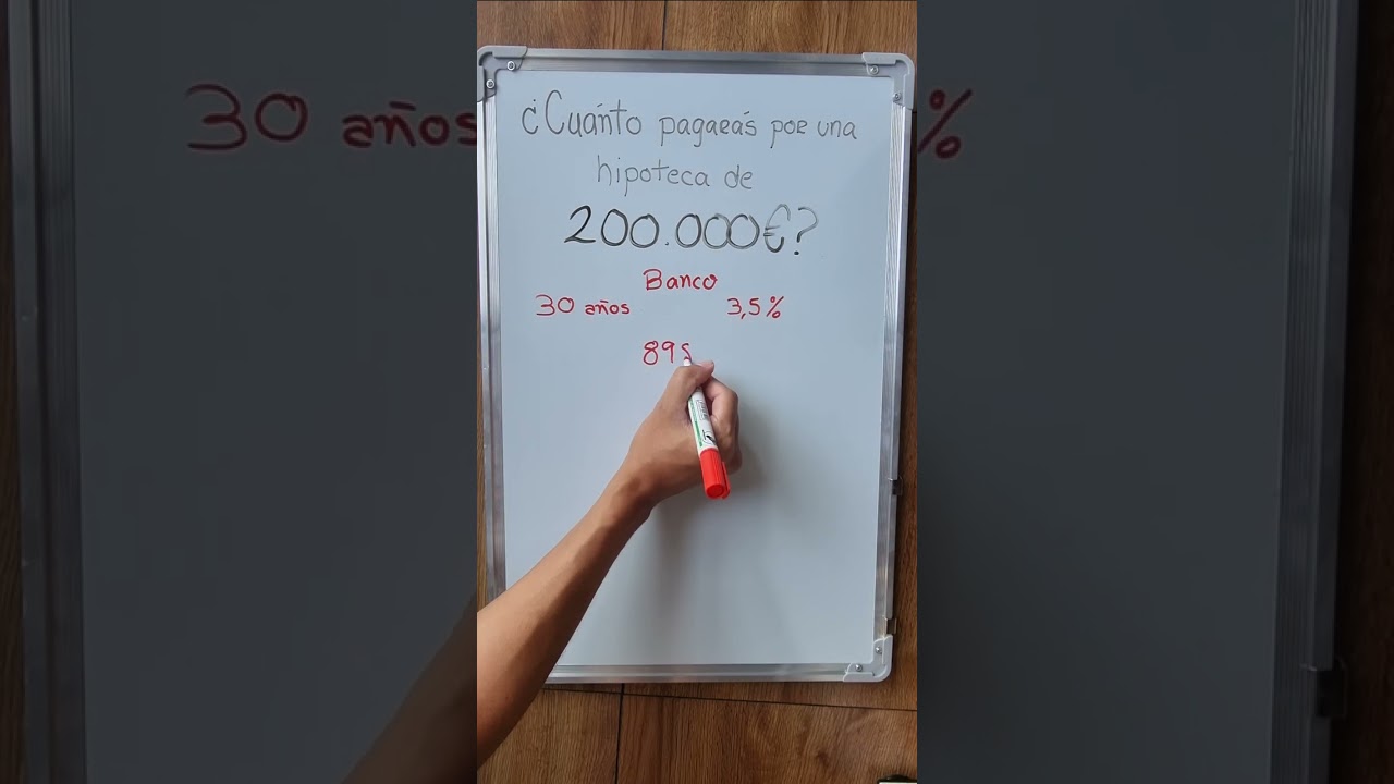 Hipoteca de 20.000 euros en España: cuota, requisitos y cuánto pagarás