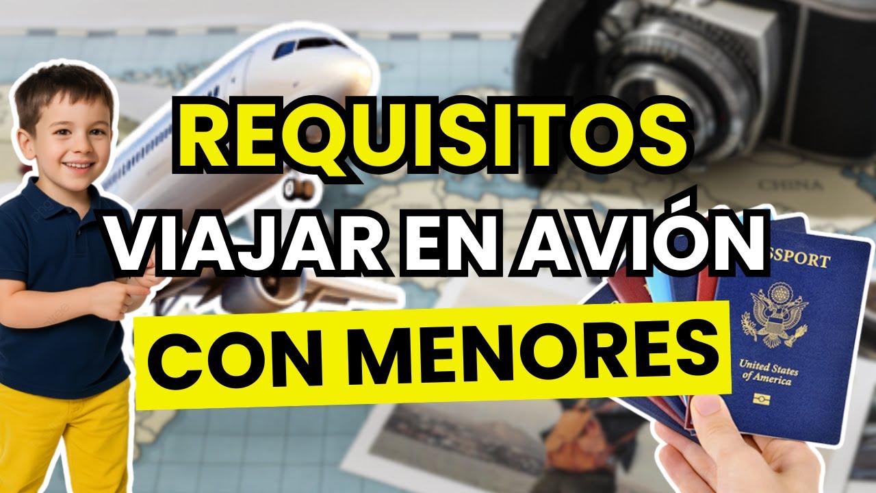 Autorización para volar con menores en España: cuándo hace falta y cómo tramitarla