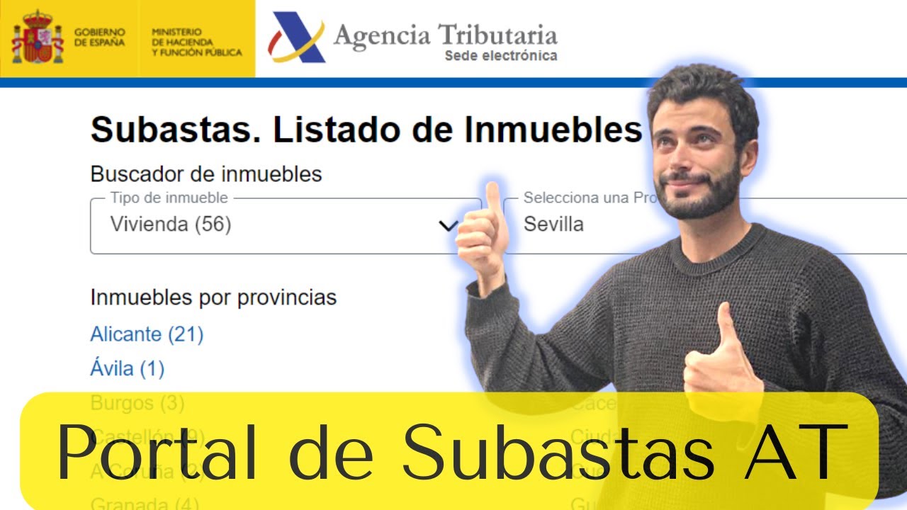 Subastas online de la Agencia Tributaria en España: cómo participar y pujar