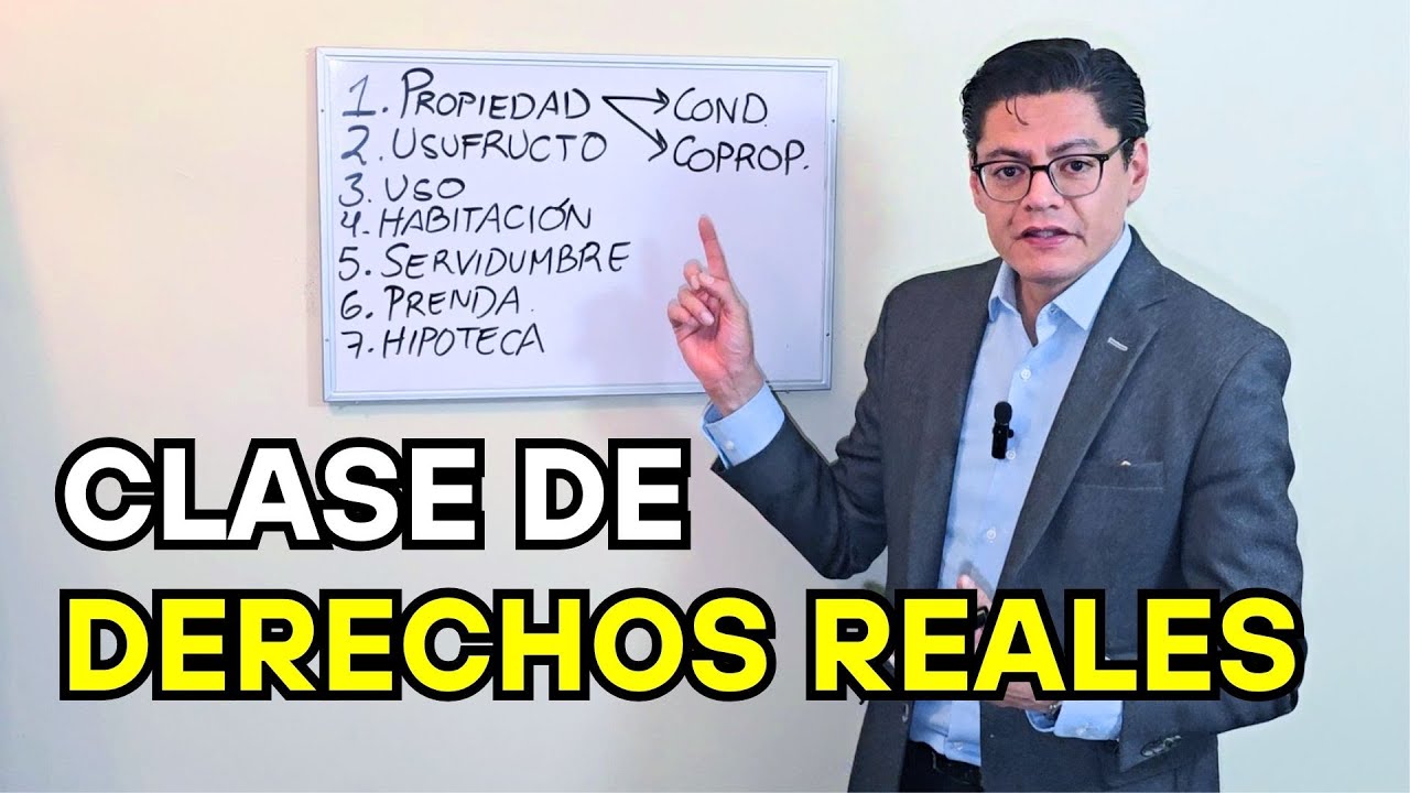 Código Civil y derechos reales en España: qué son, tipos y regulación