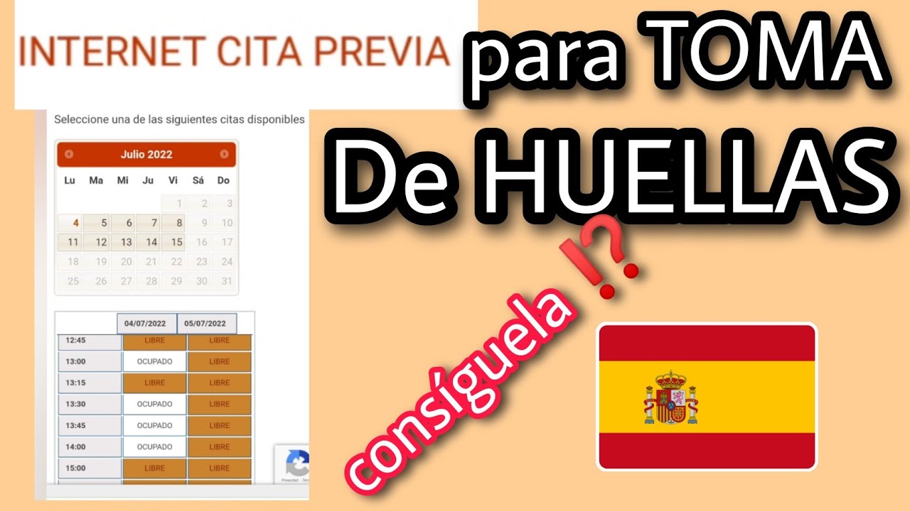 Cita para la toma de huellas y expedición de tarjeta en España: cómo pedirla y qué llevar