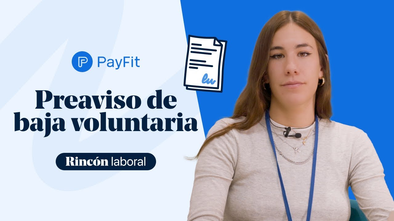 Cómo presentar la baja voluntaria en España: modelo, preaviso y pasos