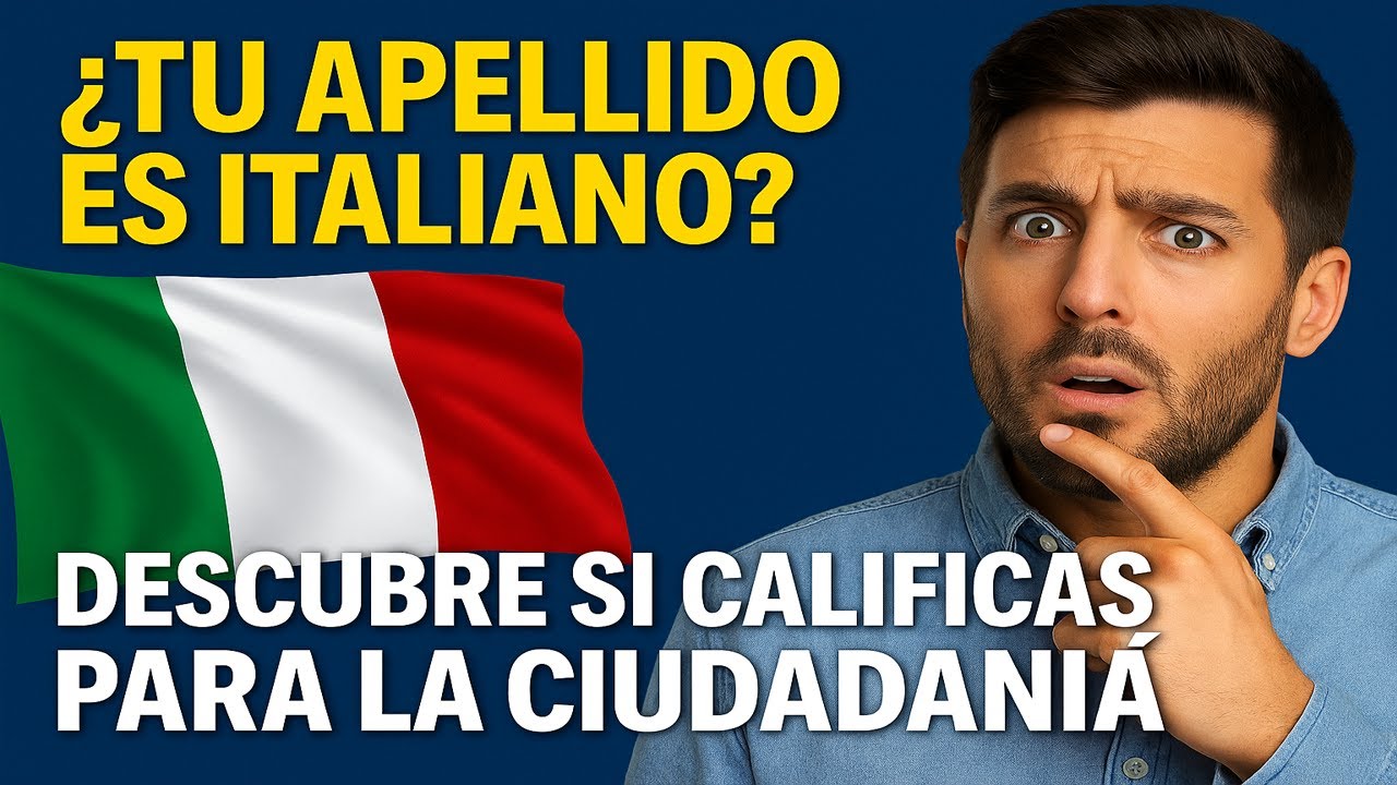Nacionalidad italiana por apellido en España: cómo saber si puedes solicitarla