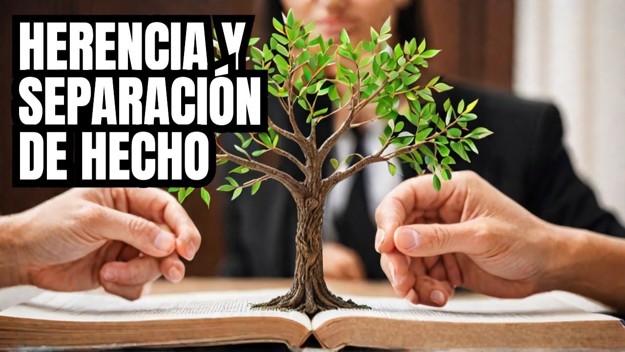 Separación de hecho y herencia en España: derechos, reparto y qué dice la ley
