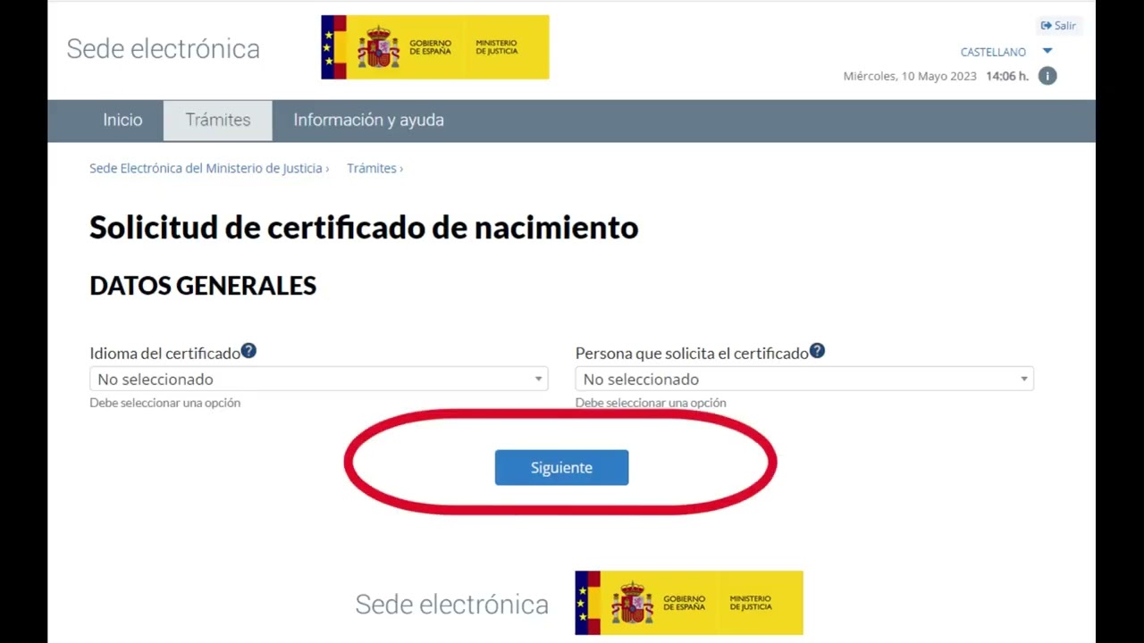 Certificado de nacimiento literal original en España: cómo pedirlo y para qué sirve