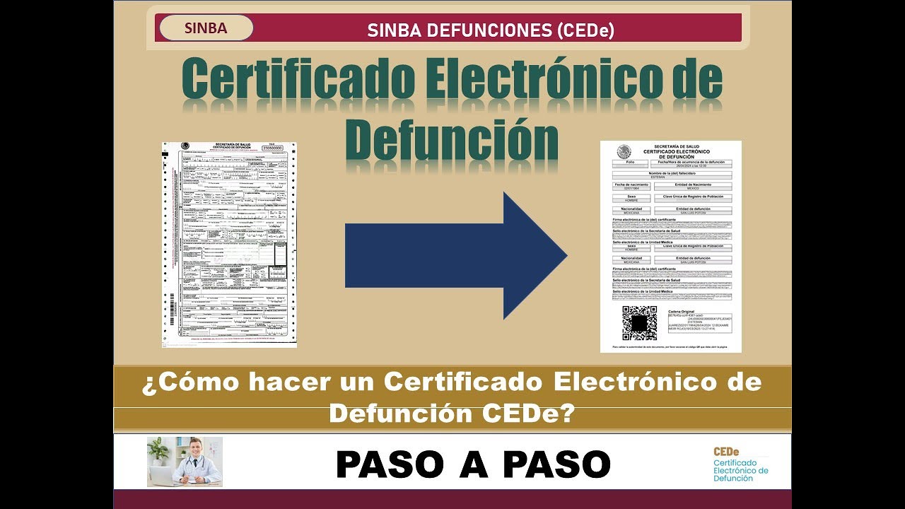 Certificado de defunción electrónico en España: qué es, cómo pedirlo y cuándo se necesita