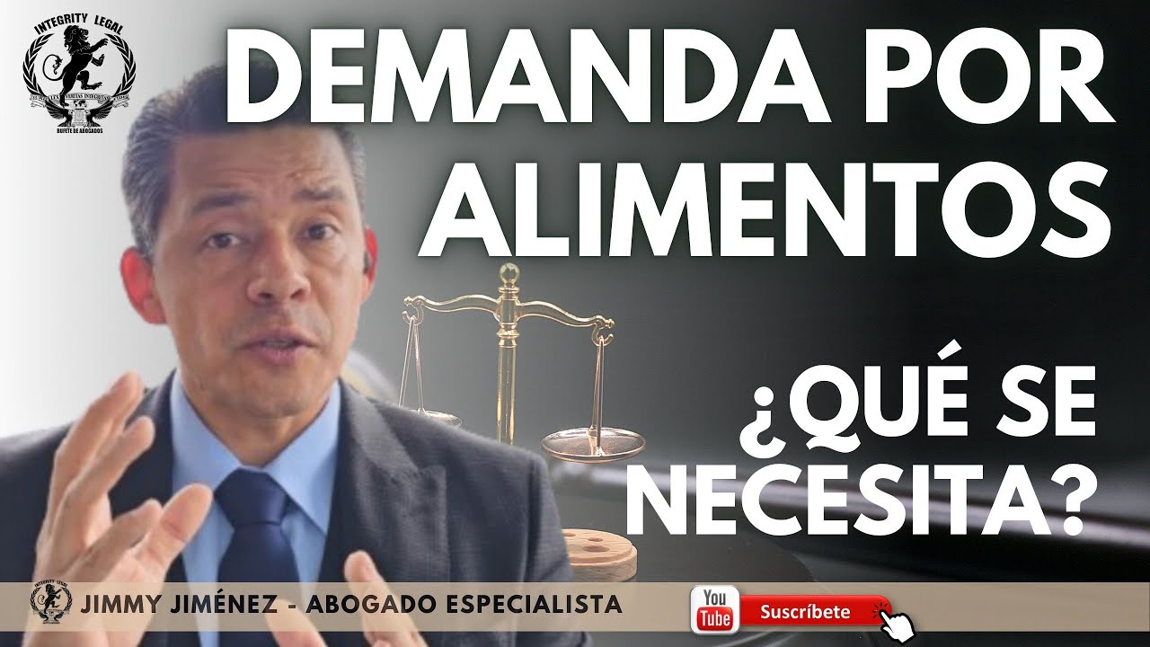 Demanda por alimentos en España: cómo presentarla, requisitos y qué puedes reclamar