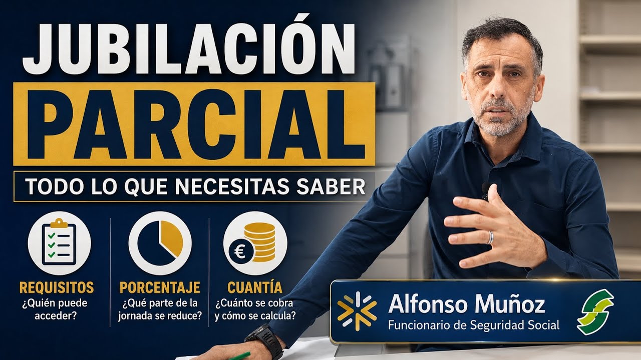 Jubilación parcial de funcionarios de carrera en España: requisitos, edad y cómo solicitarla